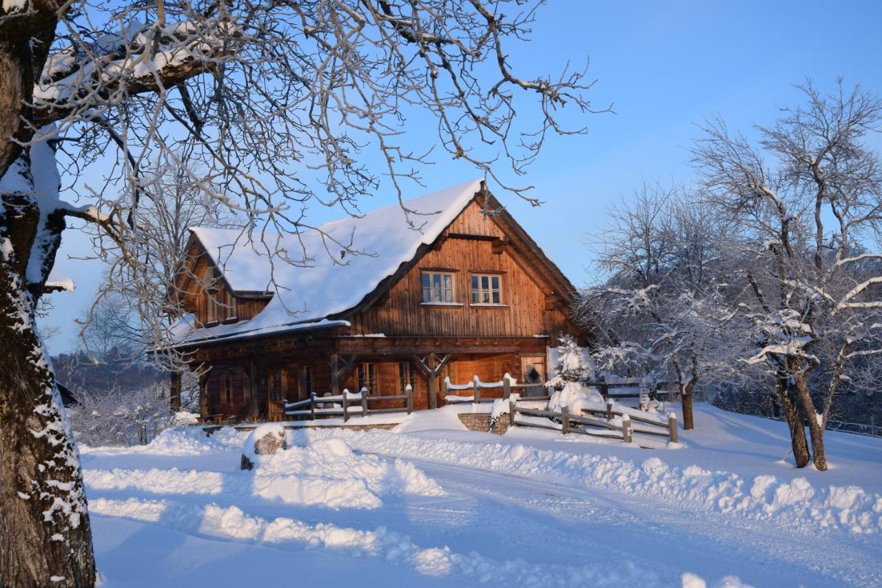 Urlaub Am Bauernhof Hoebarten Sankt Anton an der Jessnitz Esterno foto