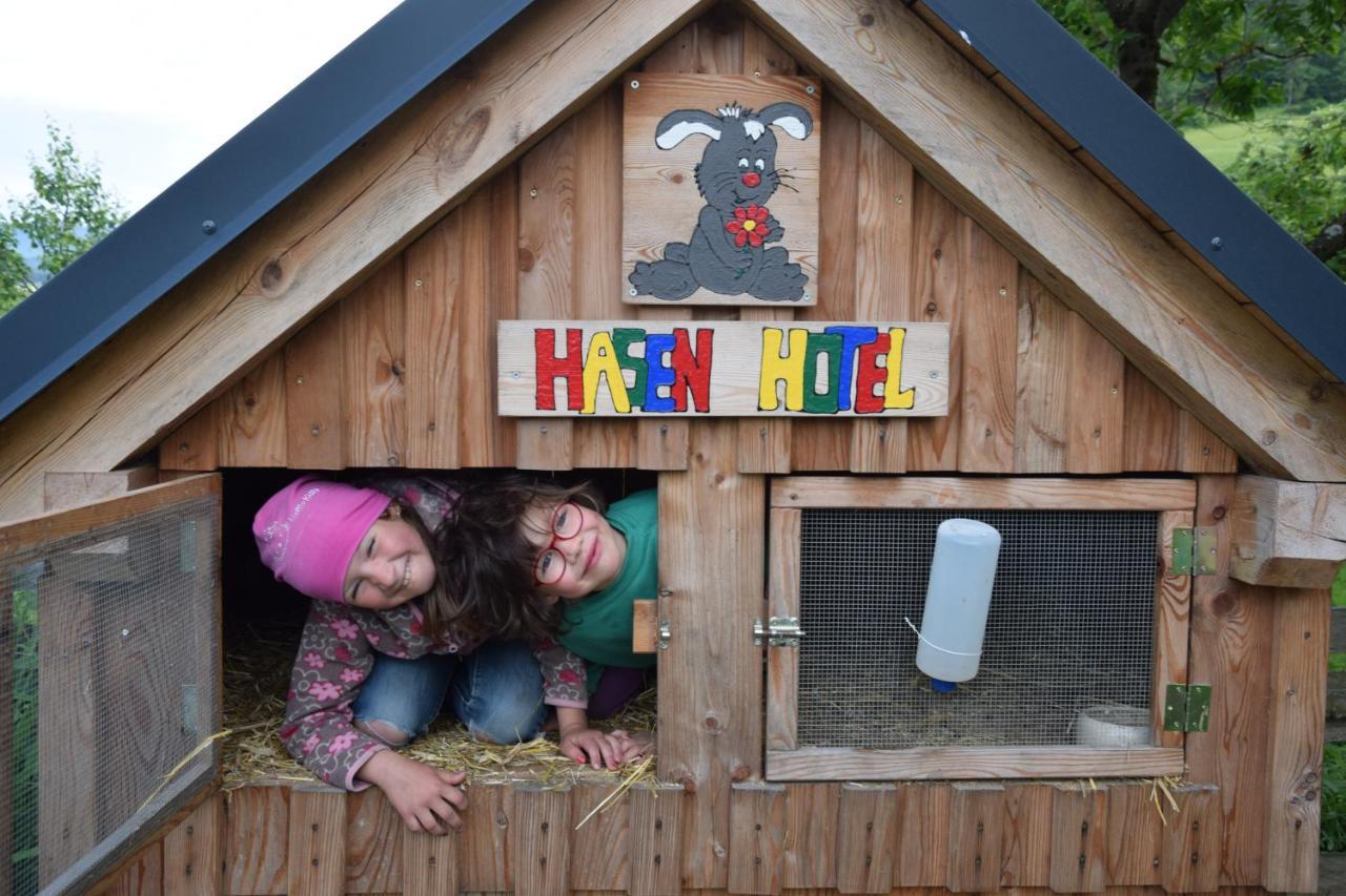 Urlaub Am Bauernhof Hoebarten Sankt Anton an der Jessnitz Esterno foto